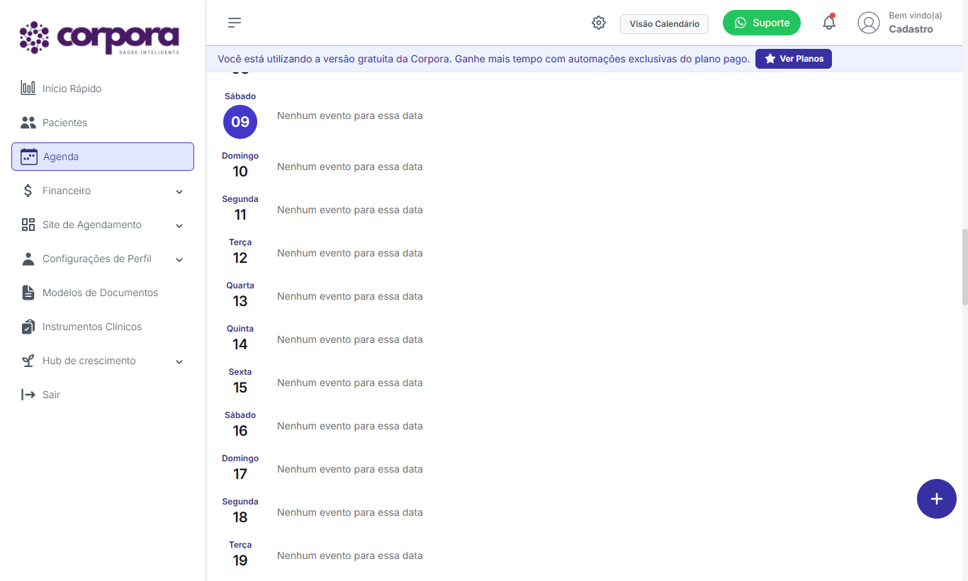 Visão Lista